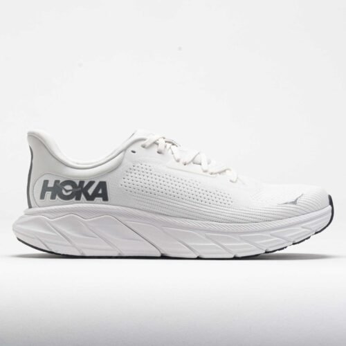 HOKA Arahi 7 Mens Blanc de Blanc/Steel Wool