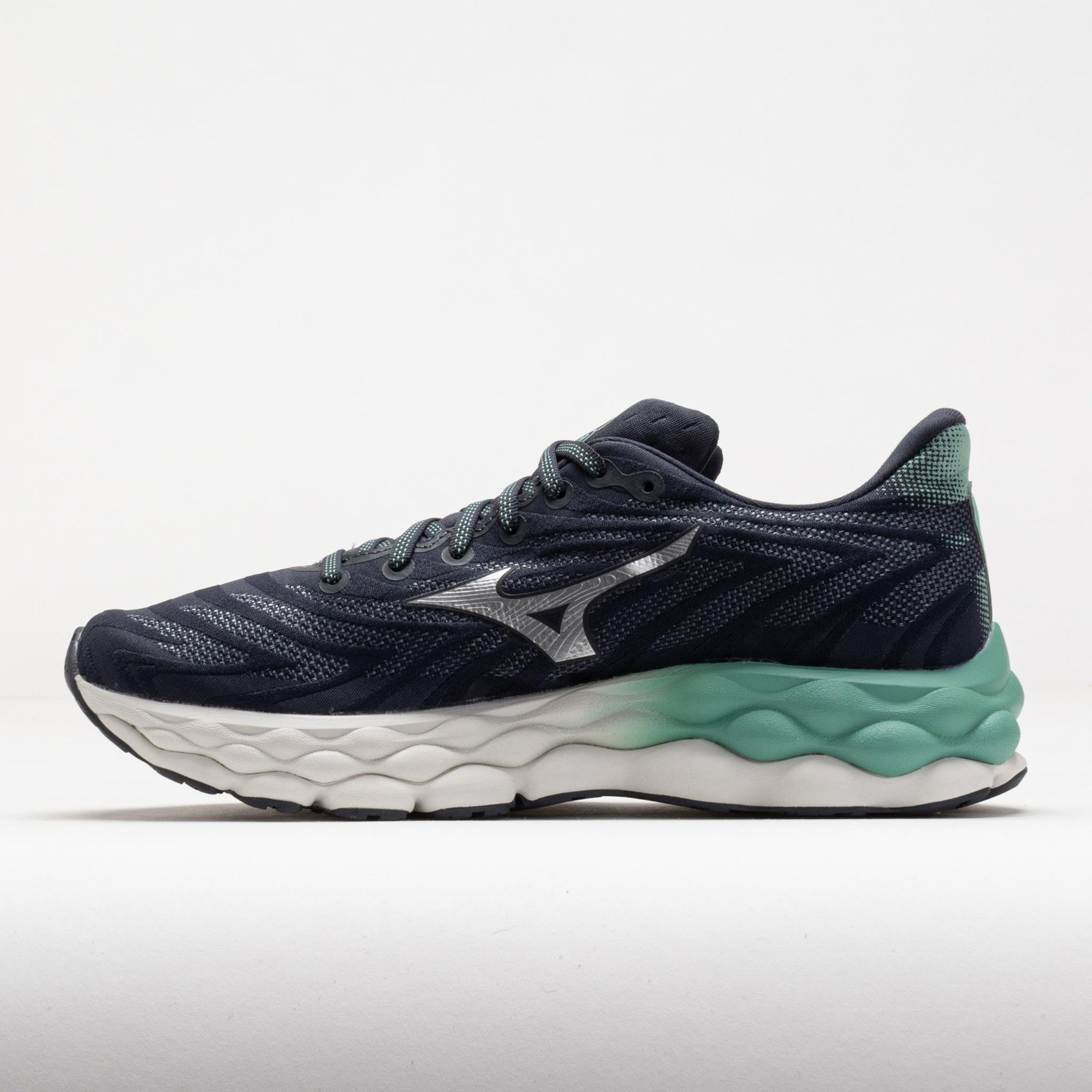 Mizuno Wave Sky 8 Womens India Ink/Silver - Image 2