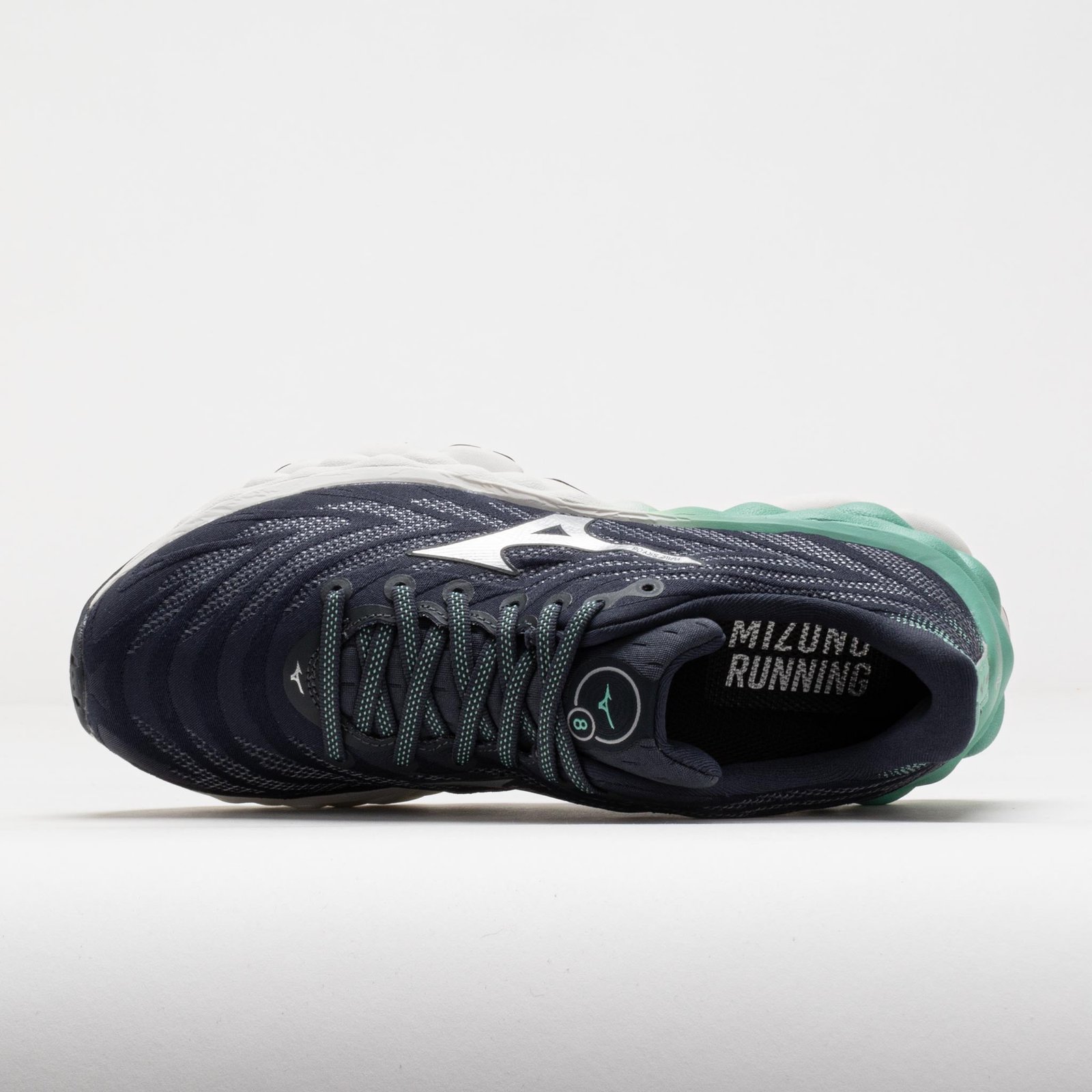 Mizuno Wave Sky 8 Womens India Ink/Silver - Image 3