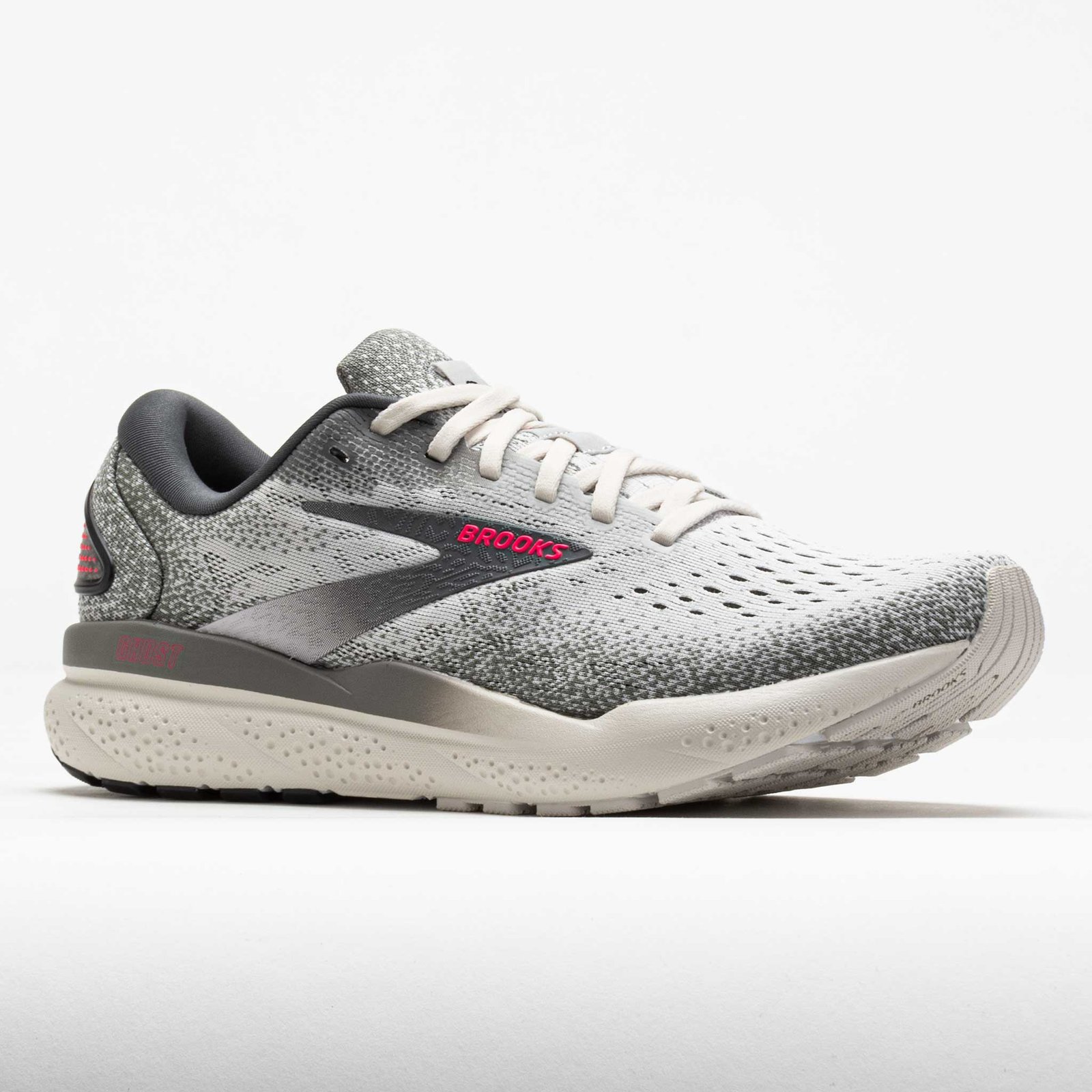 Brooks Ghost 16 Womens Grey/Gargoyle/Pink - Image 5