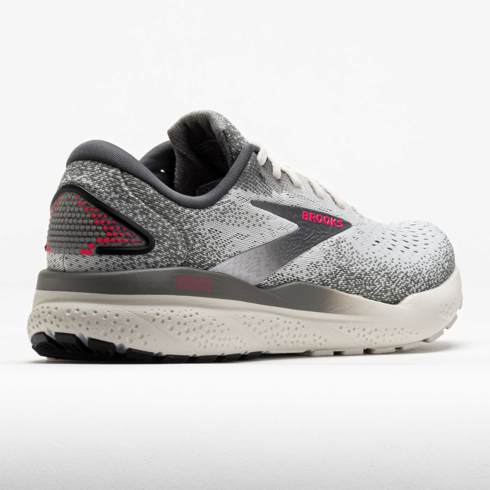 Brooks Ghost 16 Womens Grey/Gargoyle/Pink - Image 6