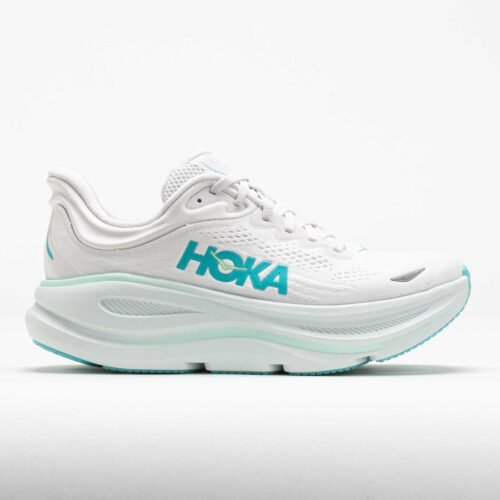 HOKA Bondi 9 Womens Frost/Cielo Blue