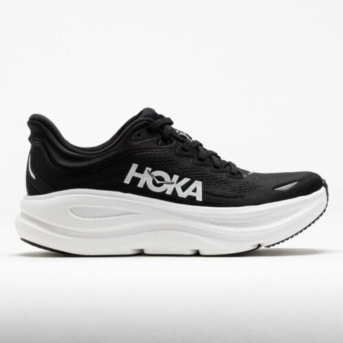 HOKA Bondi 9 Mens Black/White