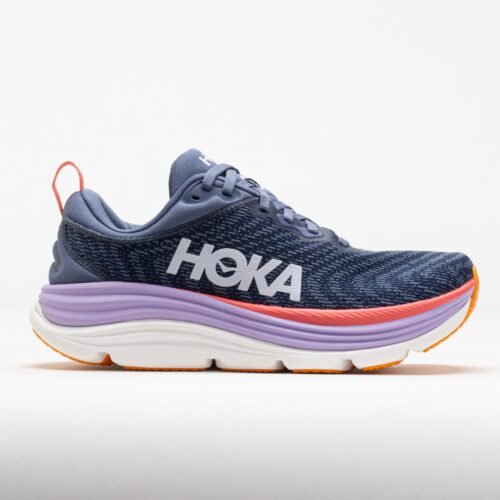 HOKA Gaviota 5 Womens Anchor/Grapefruit