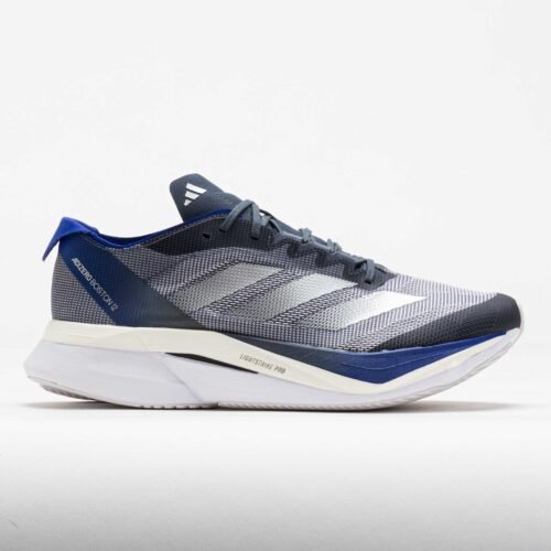adidas Adizero Boston 12 Mens Onix/Matte Silver/Lucid Blue