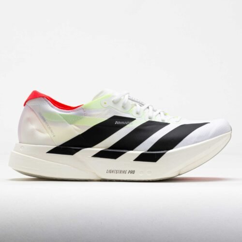 adidas Adizero Adios Pro 4 Mens White/Black/Silver Metallic