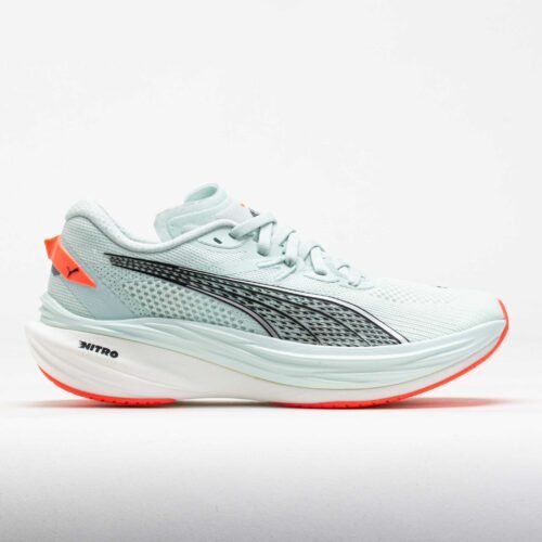 Puma Deviate NITRO 3 Womens Peaceful Blue/Glowing Red