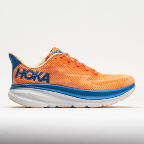 HOKA Clifton 9 Mens Vibrant Orange/Impala