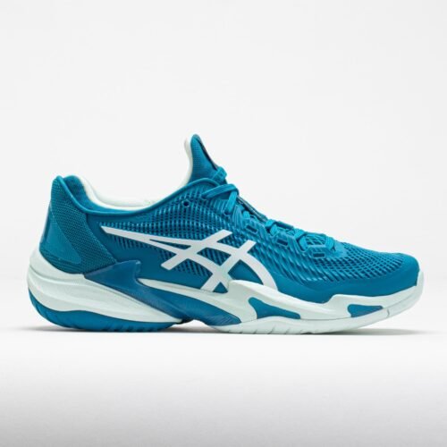 ASICS Court FF 3 Womens Teal Blue/White