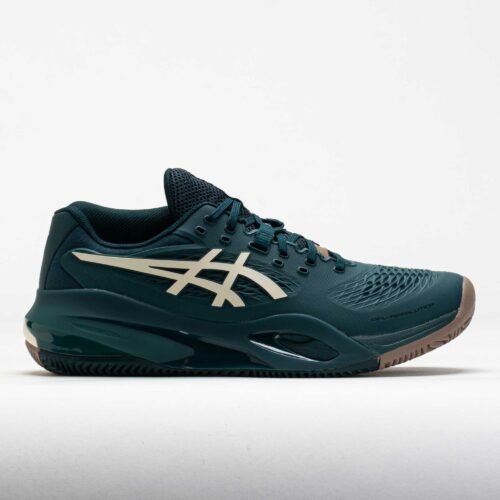ASICS GEL-Resolution X Clay Mens Saxon Green/Birch