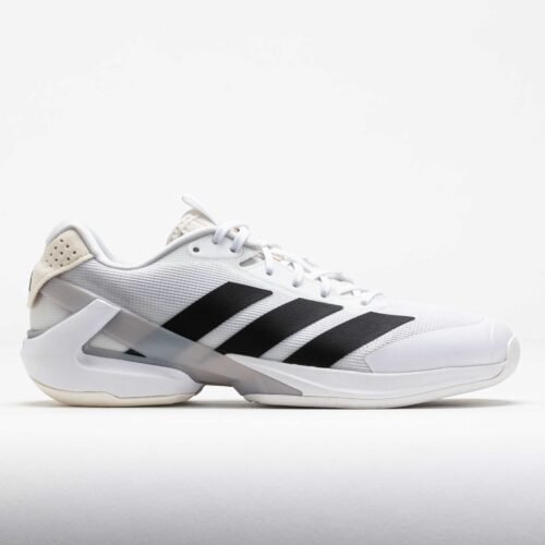 adidas Adizero Ubersonic 5 Mens White/Core Black/Silver Metallic