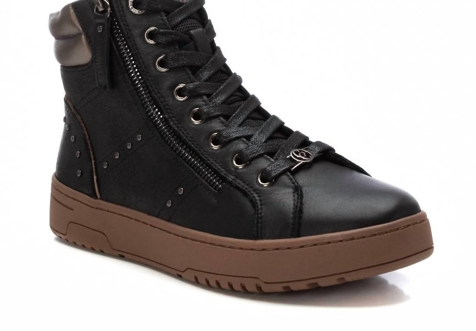 Carmela Collection - Women's Leather Booties - Image 2