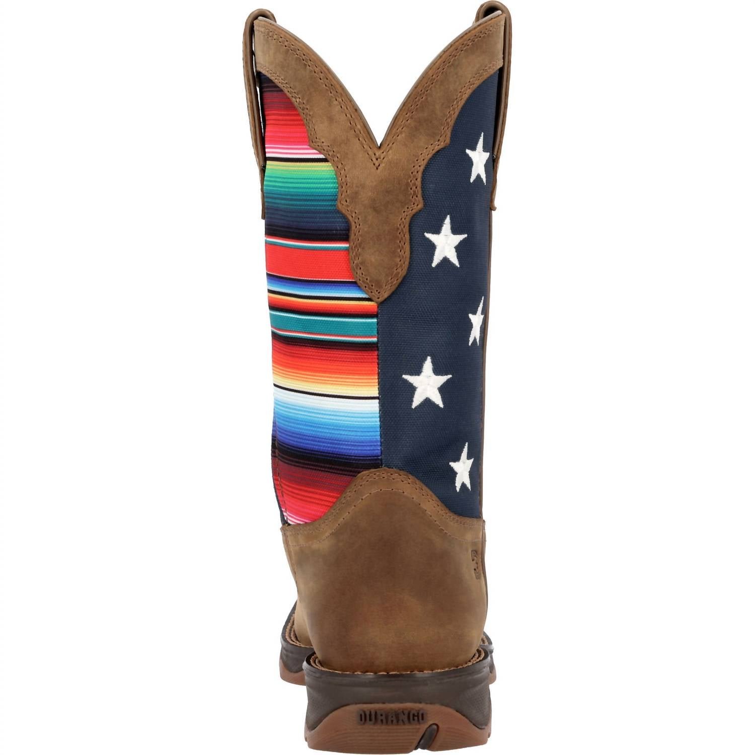 Durango Boots - Women's Lady Rebel Serape Flag Western Boot - Image 4