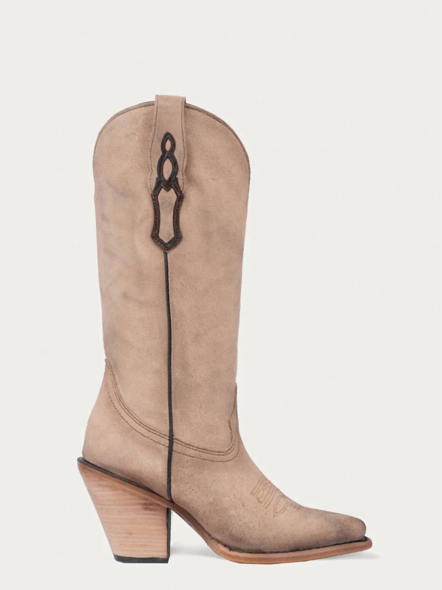 Corral - Women's Pointed Toe Leather Pull-on Boots - Image 2