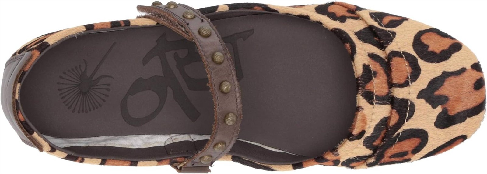 Otbt - Women's Grace Hair On Leather Ballet Flat - Image 3