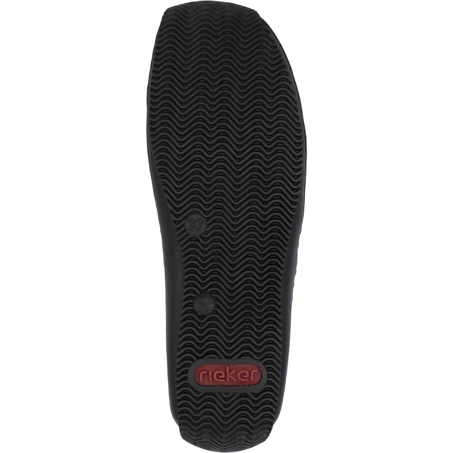 Rieker - Women's Stretch Leather Casual Slip Ons Shoes - Image 5