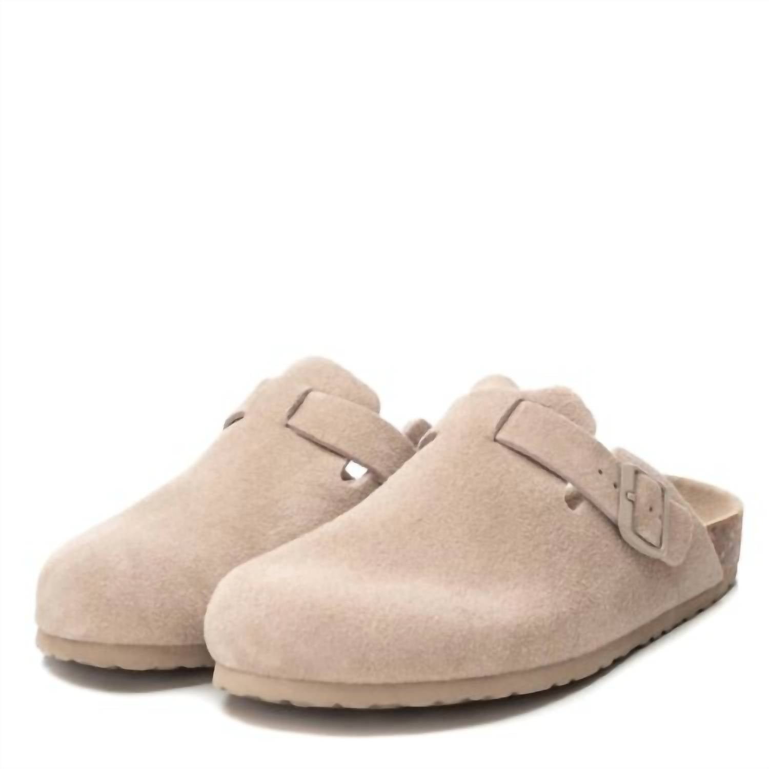 Xti - Women's Suede Clogs - Image 4