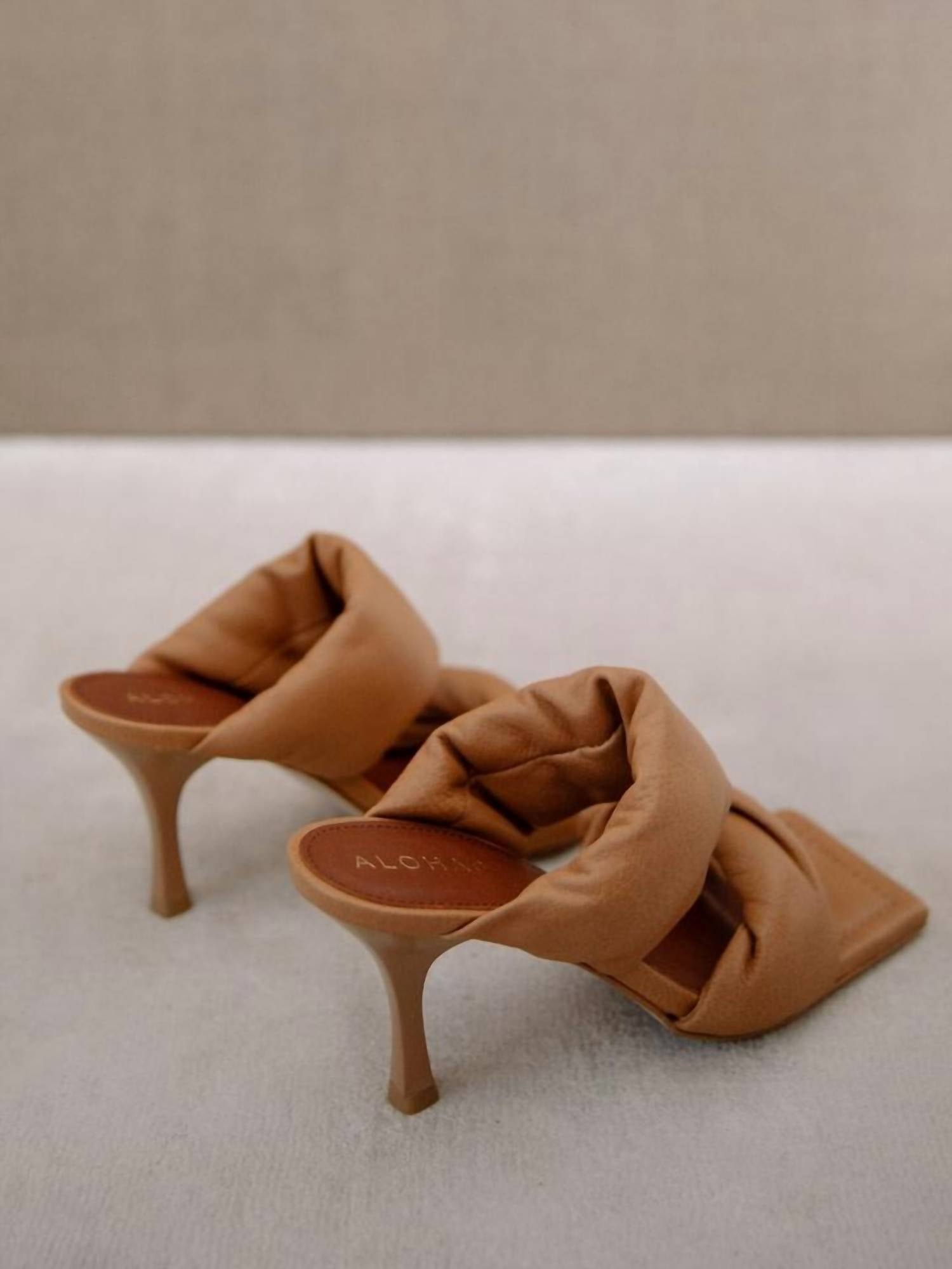 Alohas - Twist Strap Leather Mules - Image 3
