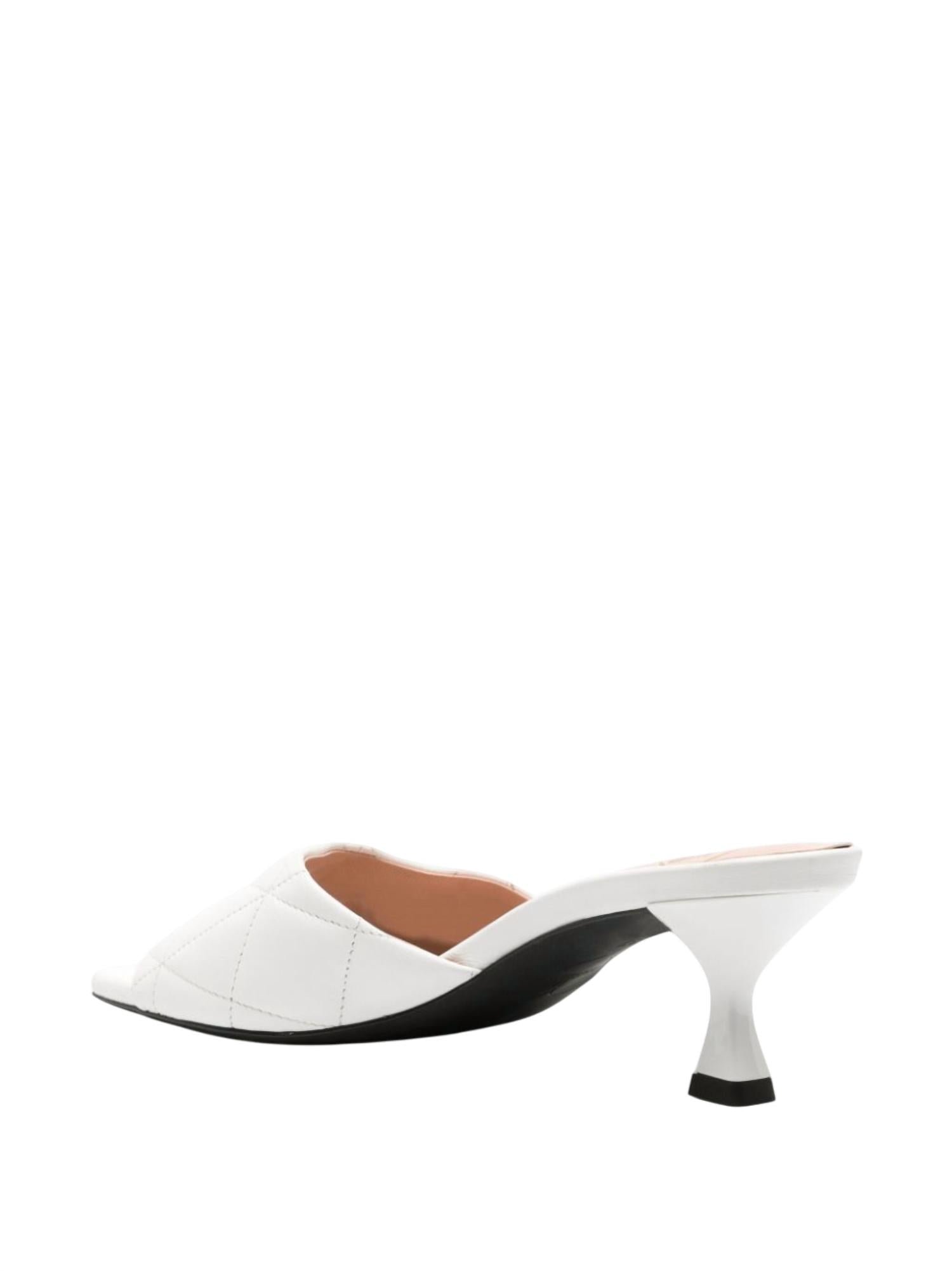 Love Moschino - Women's Leather Quilted Heels Mule - Image 3