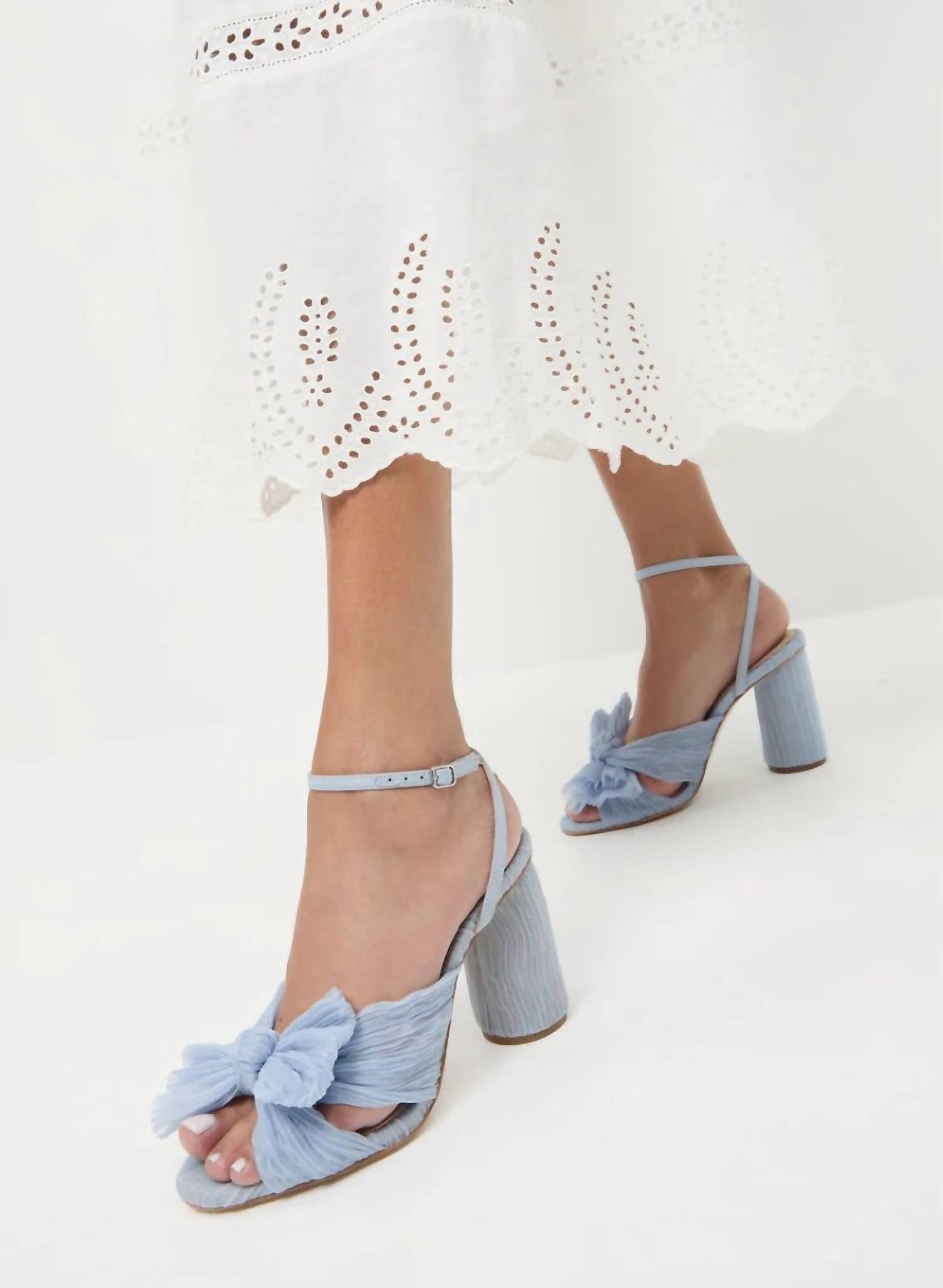 Loeffler Randall - Women's Camellia Pleated Bow Heels - Image 4