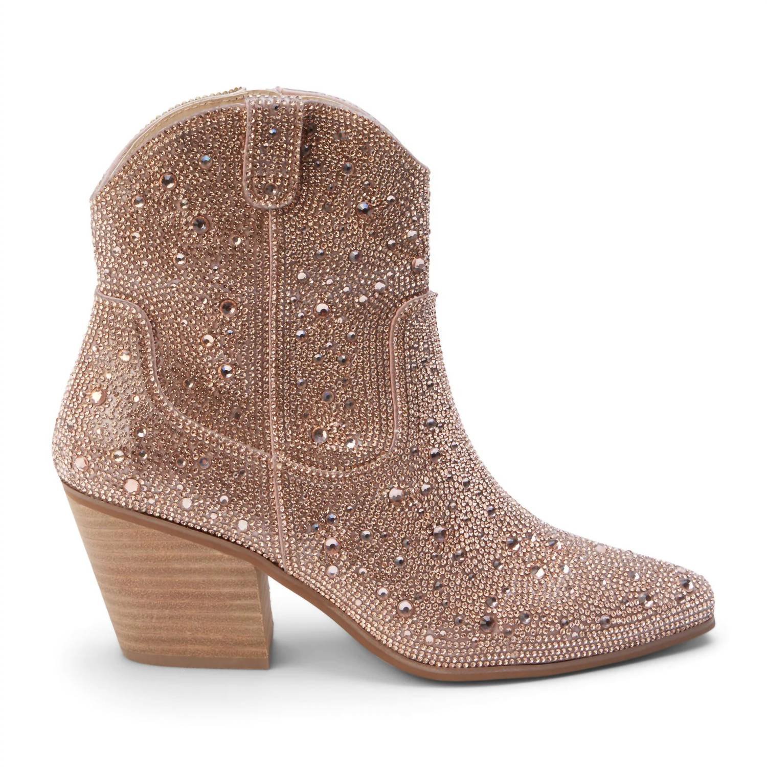 Matisse - Women's Harlow Rhinestone Western Ankle Boots - Image 2