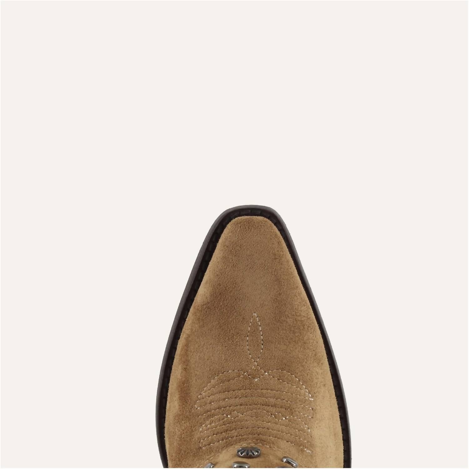 Buck & Brana - Arianna Old Gold Leather Cowgirl Boots - Image 4