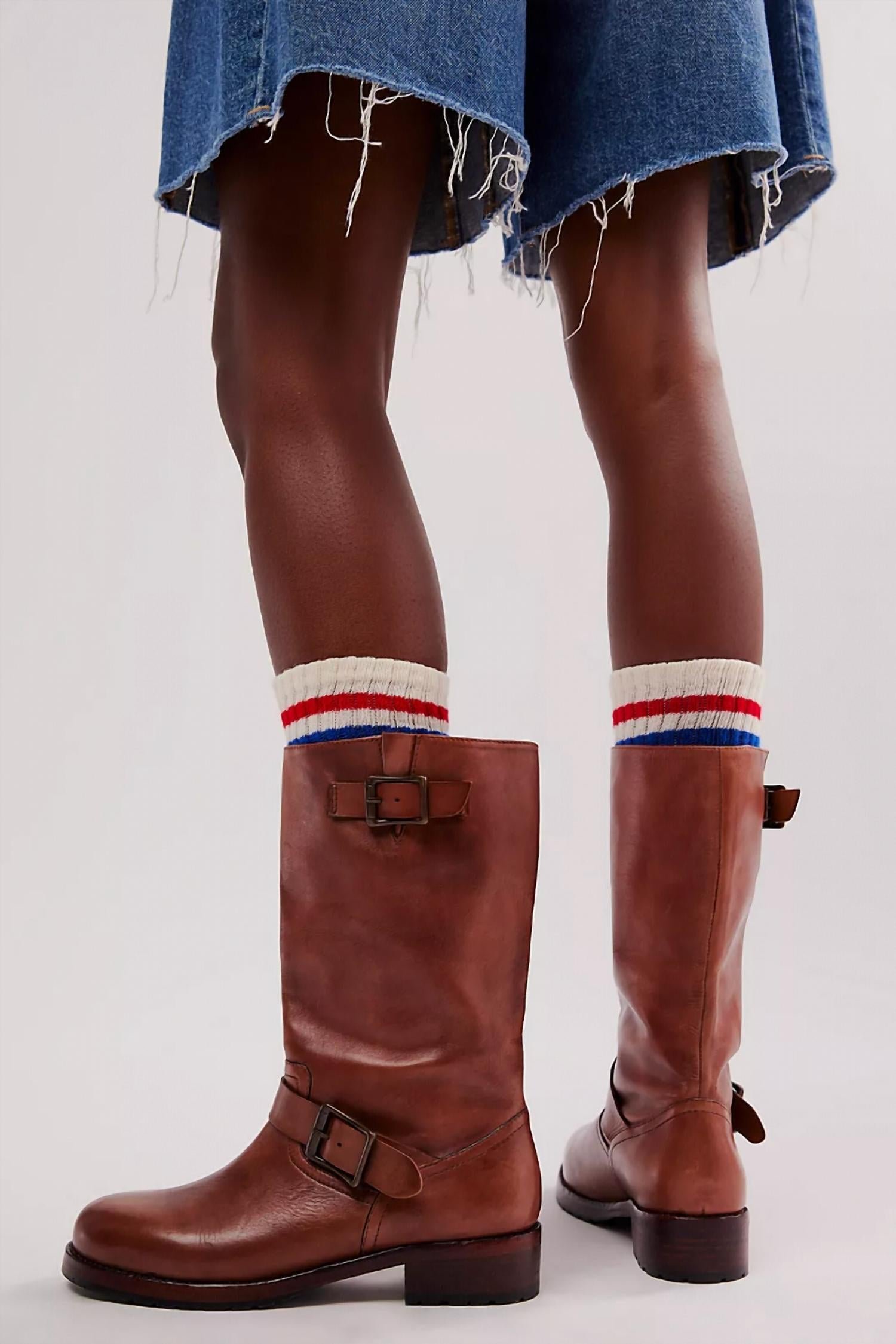 Free People - Women's Ride Or Die Engineer Boots - Image 3