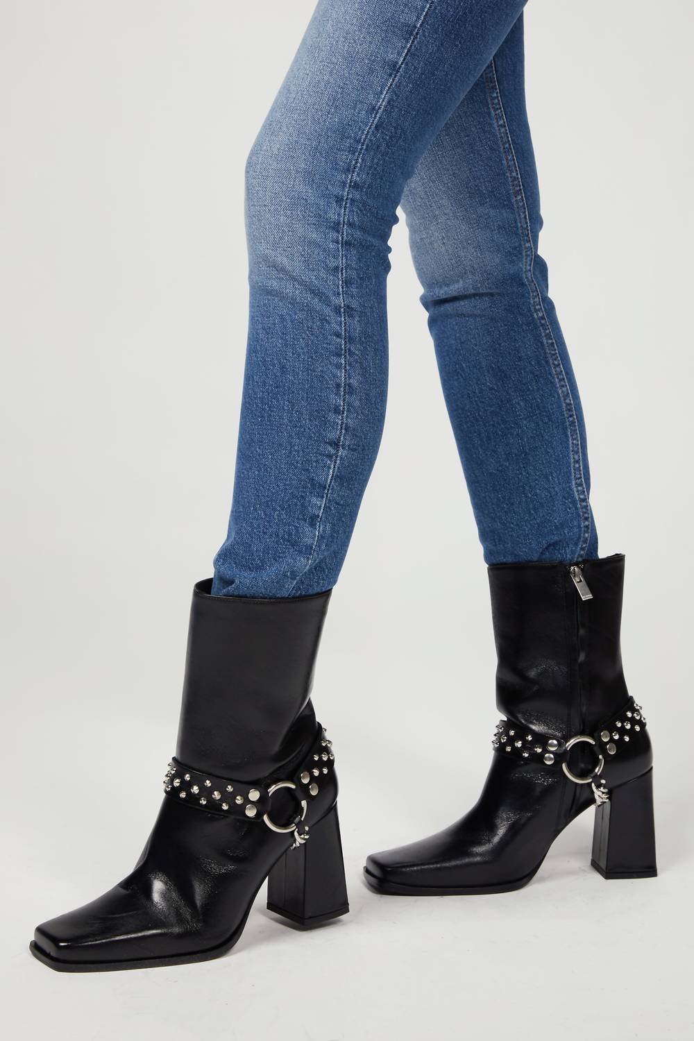 The Kooples - HEELED BOOTS WITH REMOVABLE JEWEL - Image 2