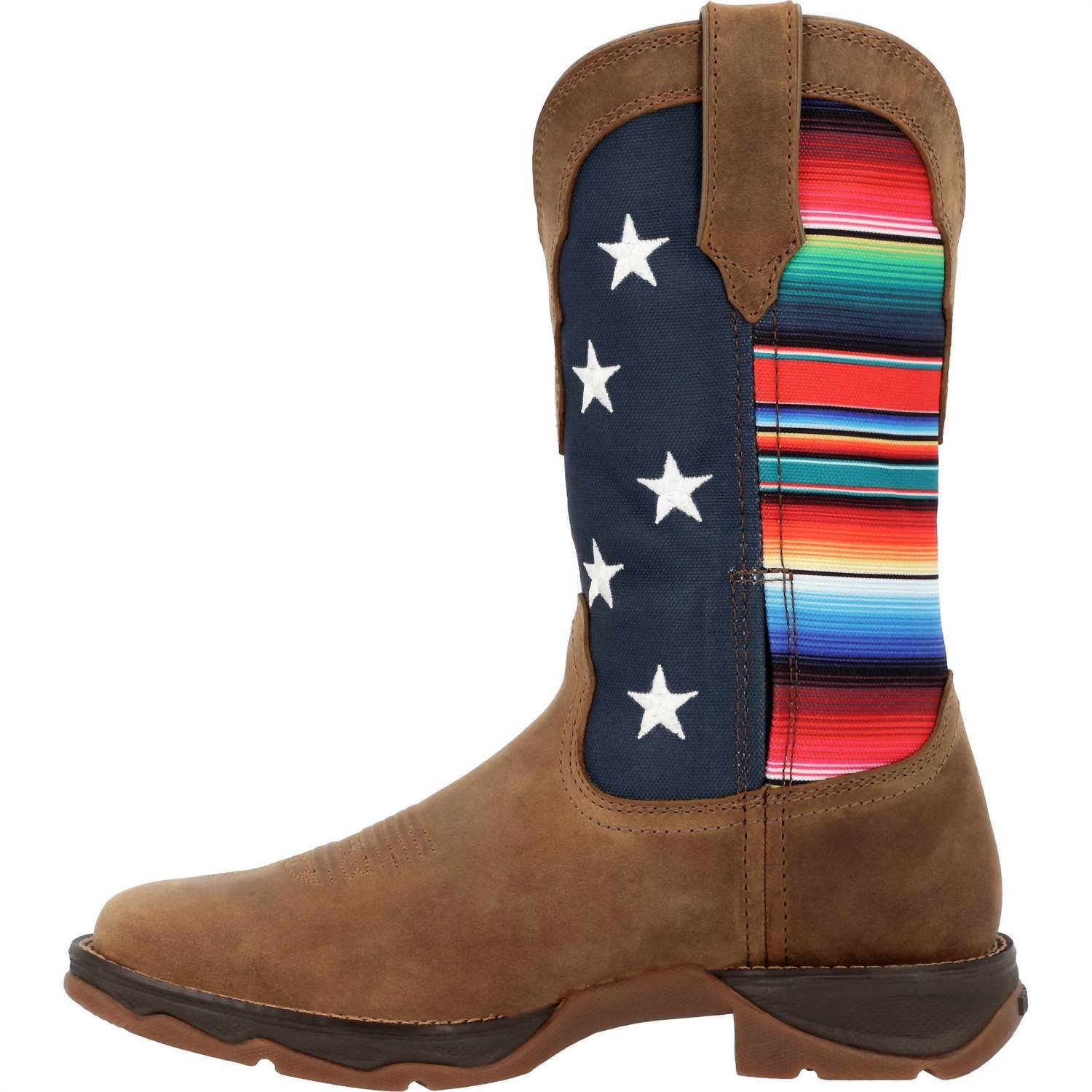 Durango Boots - Women's Lady Rebel Serape Flag Western Boot - Image 2