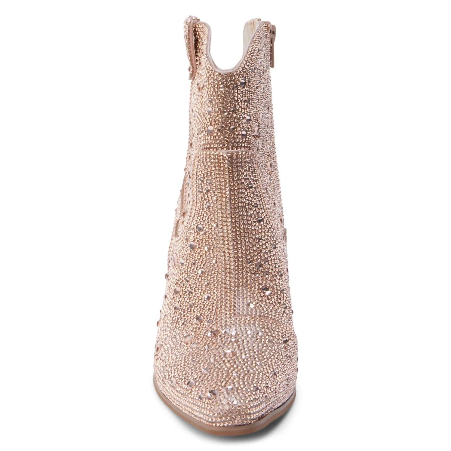 Matisse - Women's Harlow Rhinestone Western Ankle Boots - Image 4