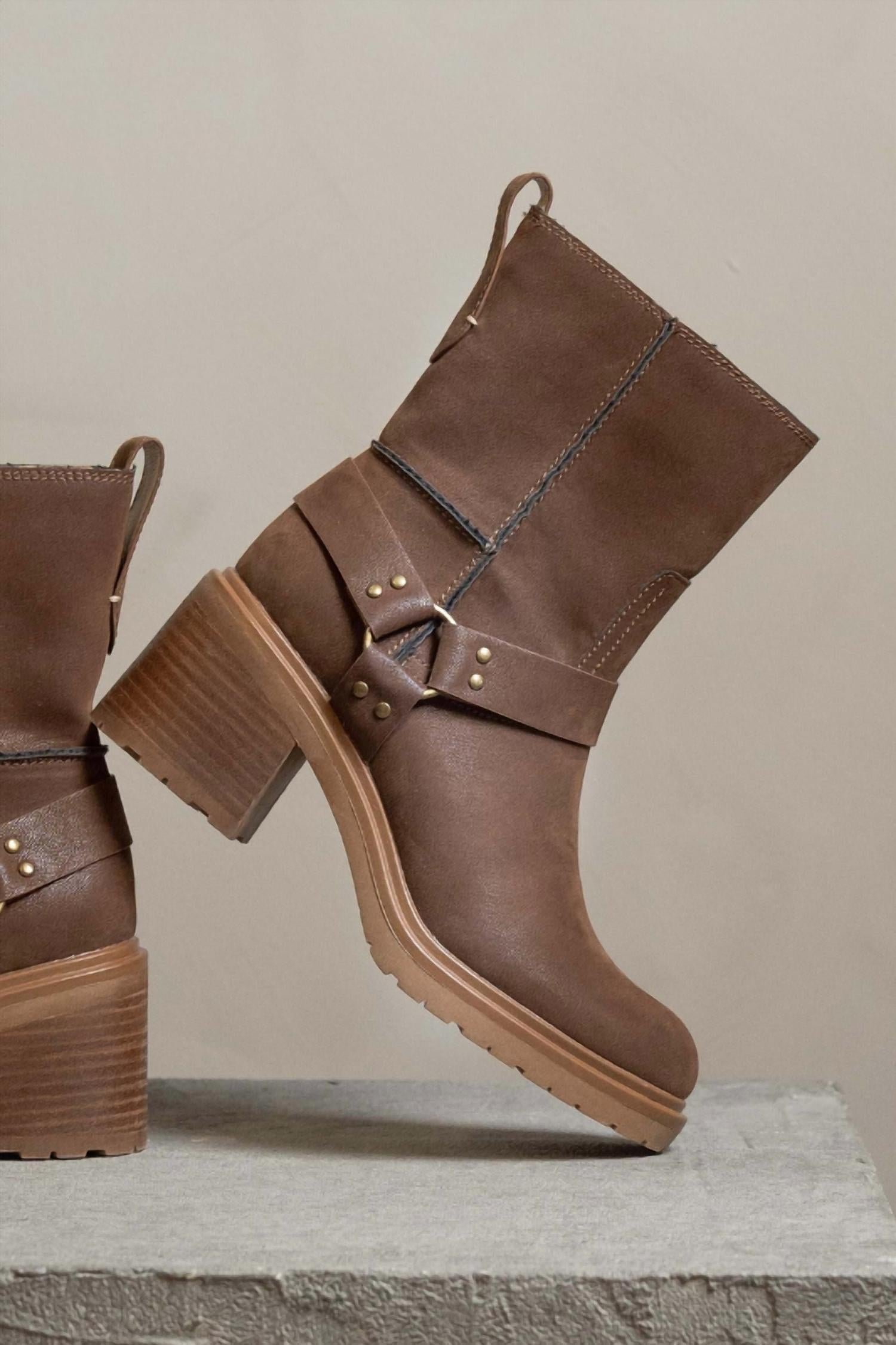 Babe - Women's Clyde Moto Ankle Boot - Image 3