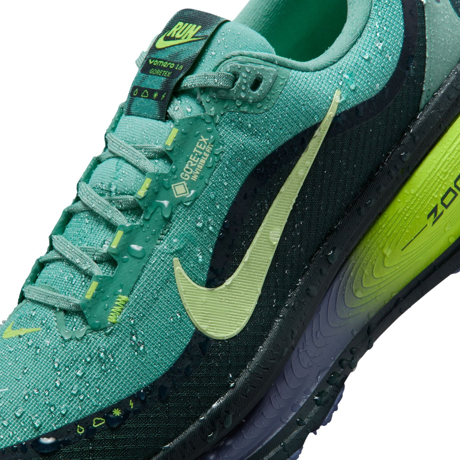 Men's Vomero 18 GORE-TEX (300 - Seaweed/Barley Volt-Cannon-Volt) - Image 6