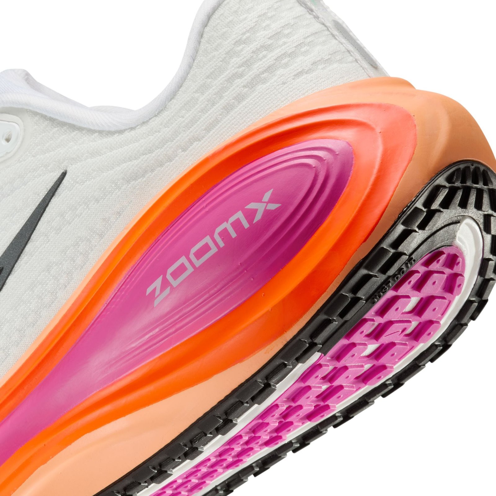 Women's Vomero Plus (104 - White/Black-Fire Pink-Hyper Crimson) - Image 5