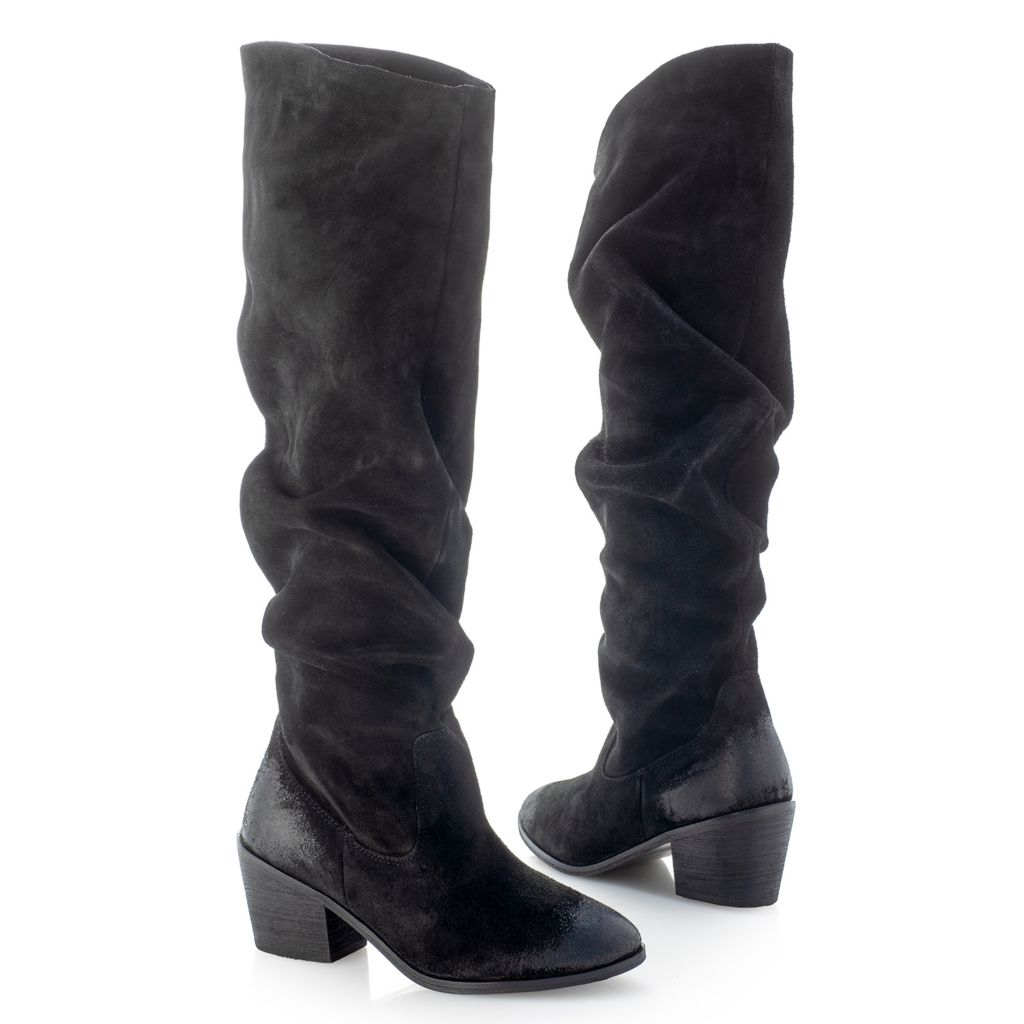 Matisse Serena Suede Leather Slouchy Knee-High Boots