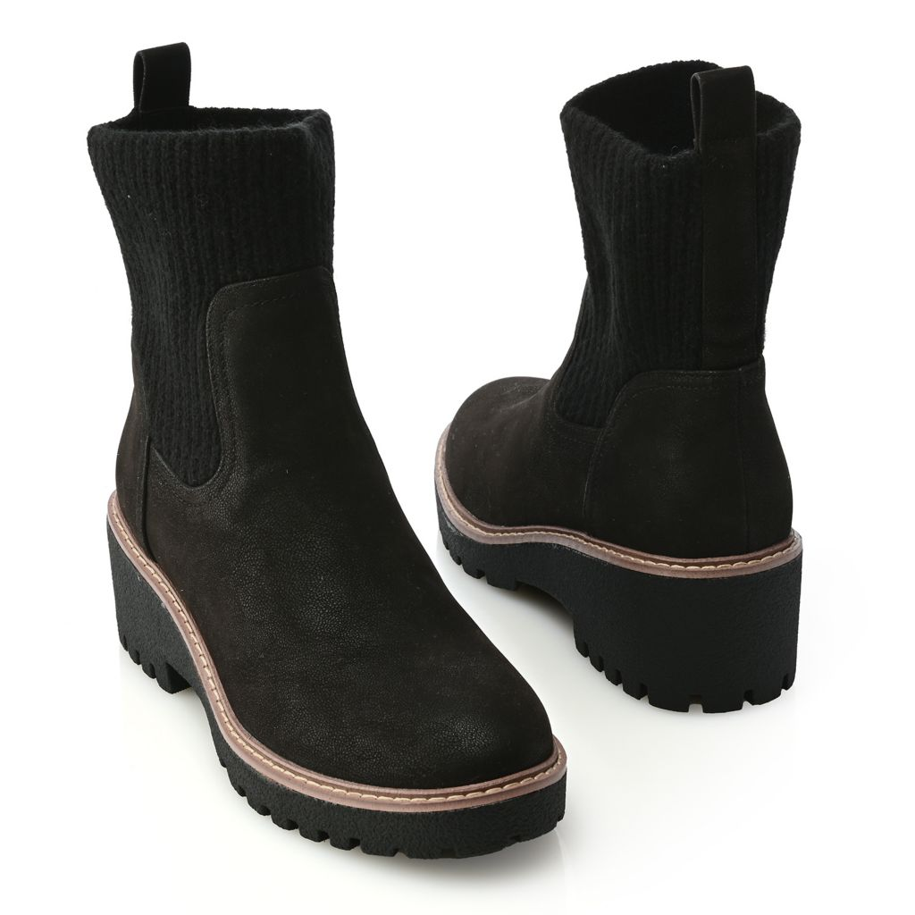 MIA Kara Sweater Knit Detailed Ankle Boots - Image 3