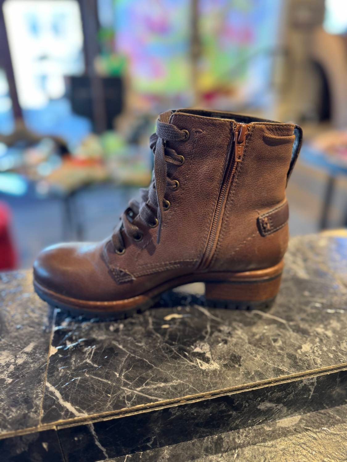 Salvia - Women's Calais Ankle Boots - Image 2