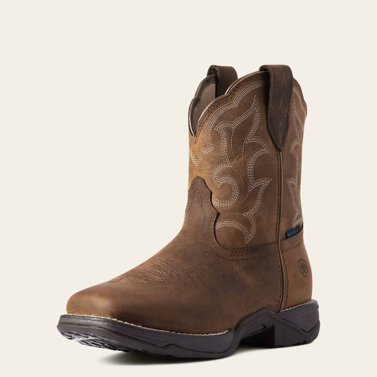 Ariat - Women's Anthem Shortie II Waterproof Western Boots - MEDIUM/WIDE - Image 3