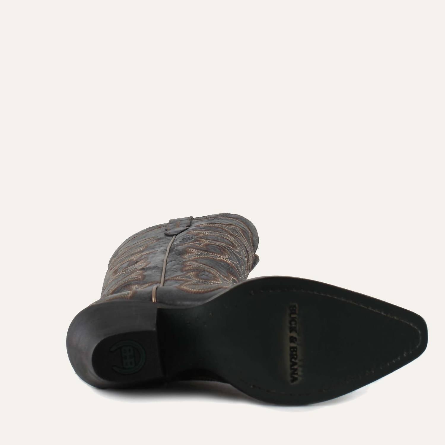 Buck & Brana - Olivia Leather Cowgirl Boots - Image 7