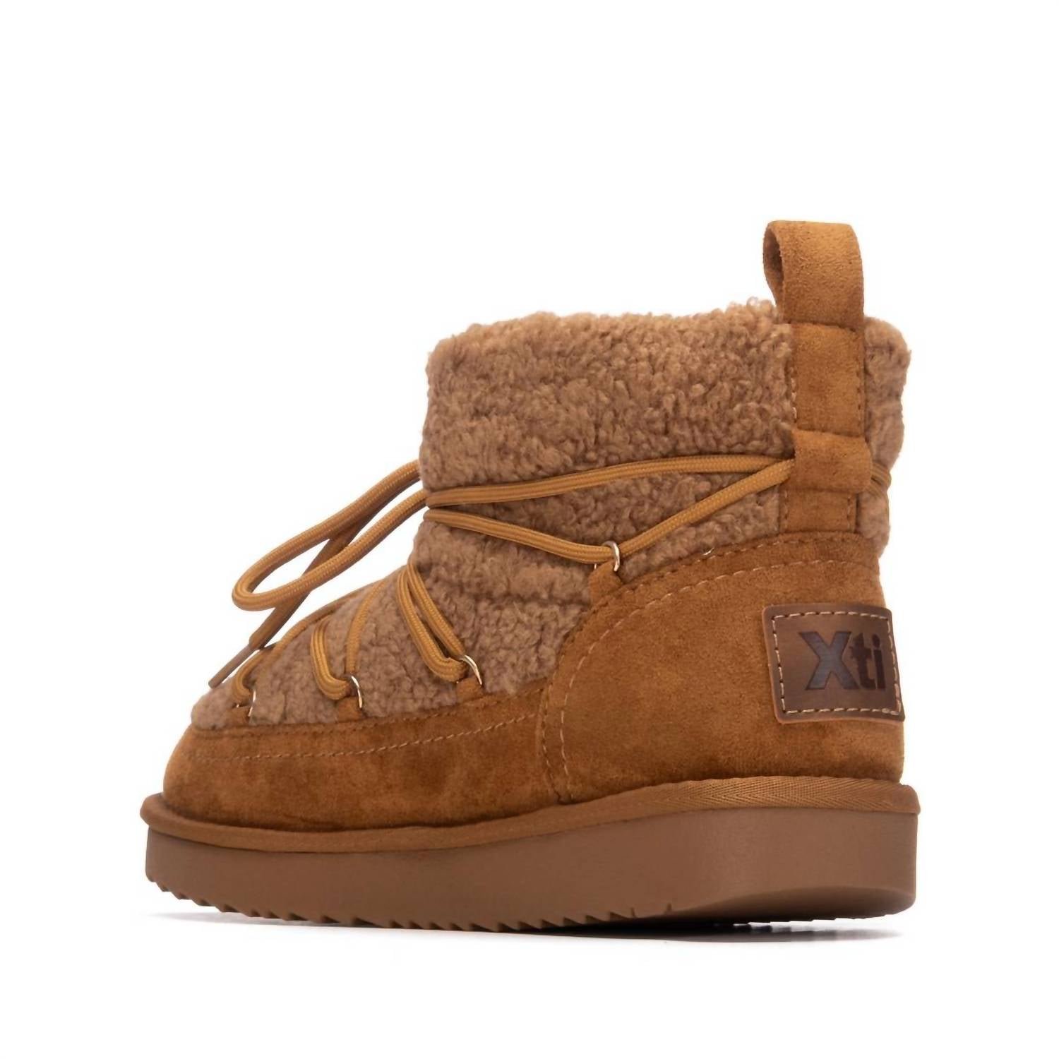 Xti - Women's Comfort Ankle Suede Boots - Image 3