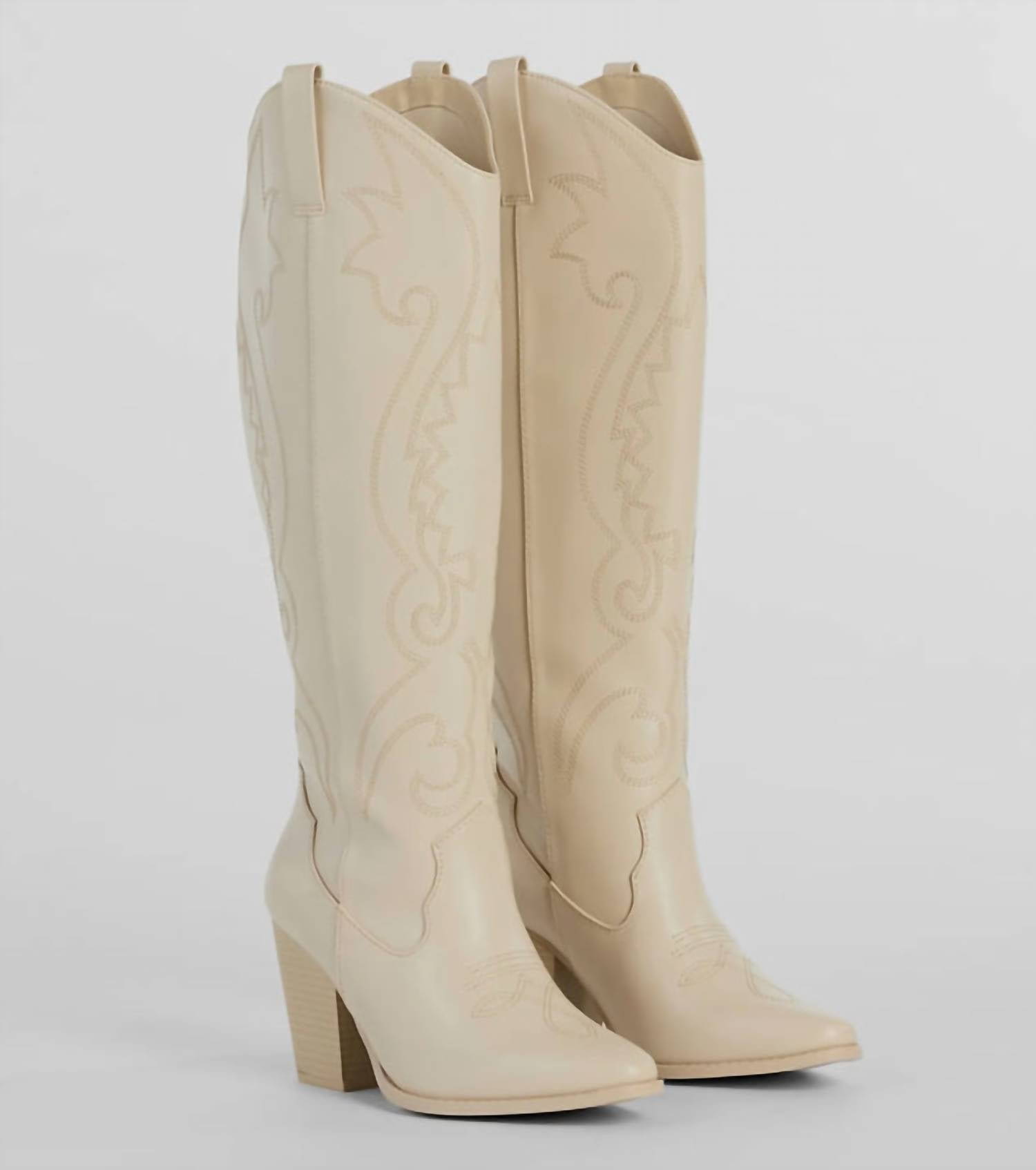 Ccocci - Embroidered Western Boots - Image 2