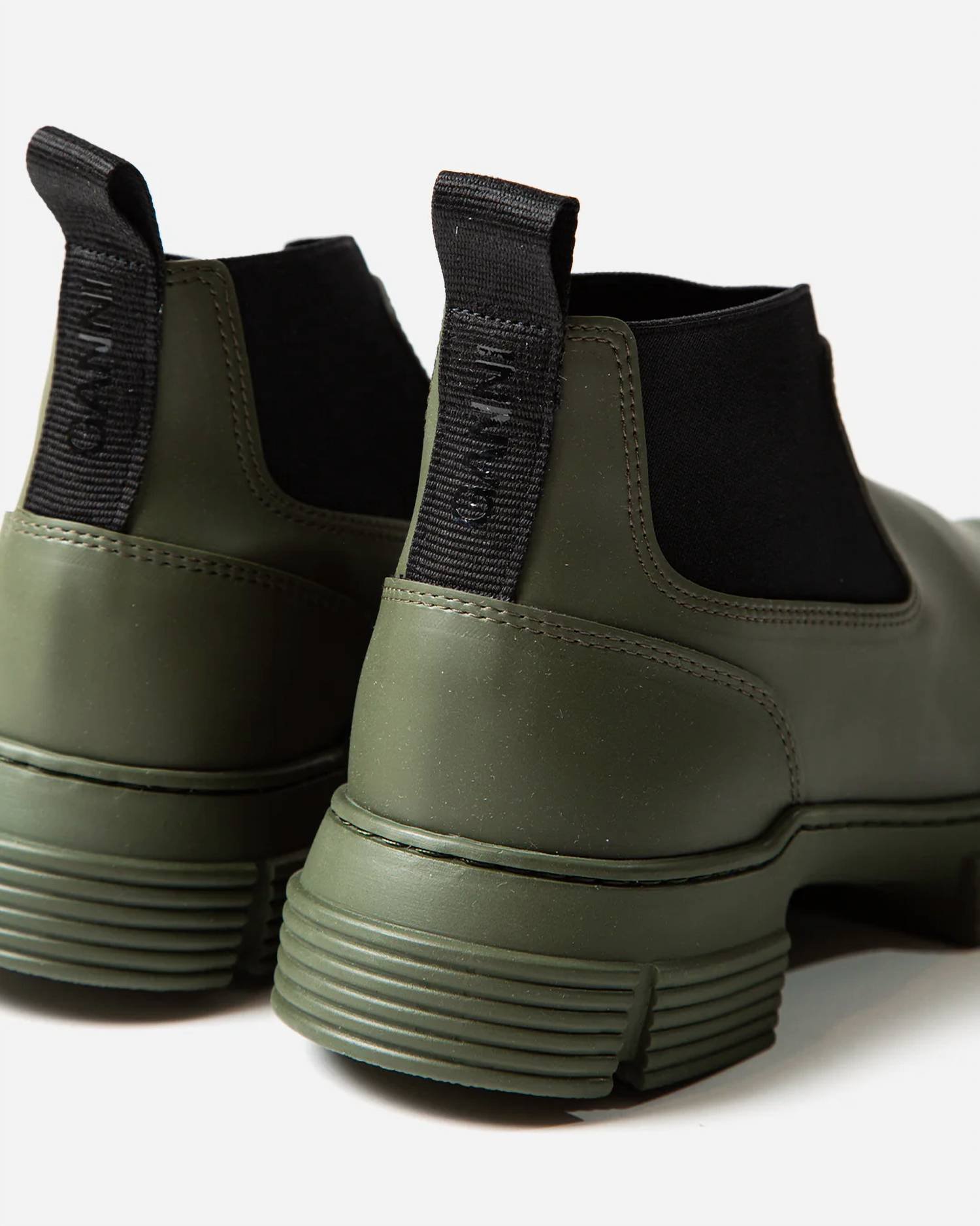 Ganni - WOMEN'S RECYCLED RUBBER CROP CITY BOOT - Image 5