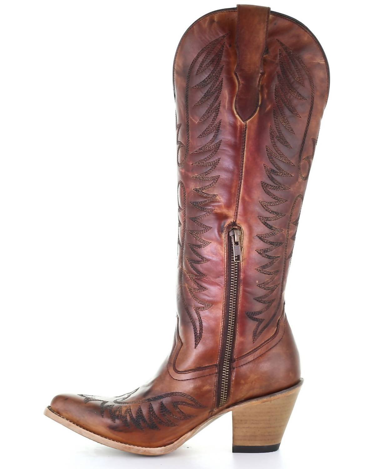 Corral - Women's Round Toe Embroidery Western Boots - Image 3
