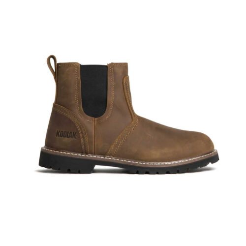 Kodiak - Men's McKinney Chelsea Soft Toe Boots (KD0A4TESBRN)
